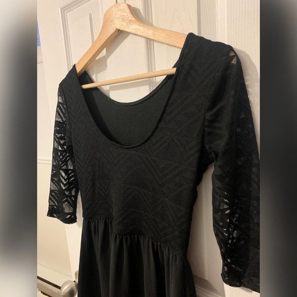 H&M Black Mini Dress - Picture 2 of 10